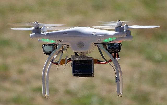 Dron destinado a la agricultura